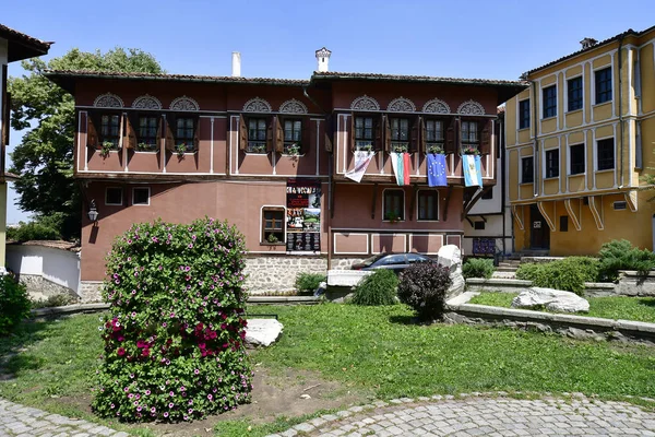 Plovdiv Bulgaria Junio 2018 Balabanov House Old Town District Aka —  Fotos de Stock