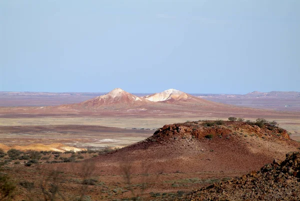 Austrália Paisagem Perto Coober Pedy — Fotografia de Stock