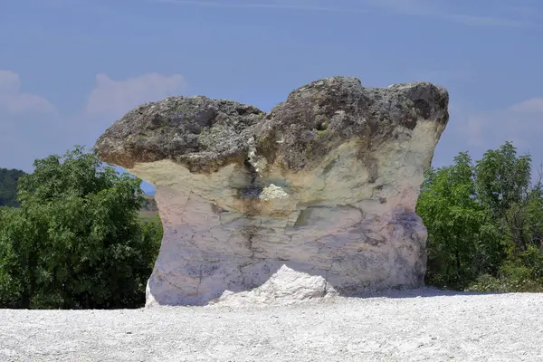 Bulgaria Natural Phenomenon Rock Formation Named Mushroom Rocks Aka Stone — Stock Photo, Image