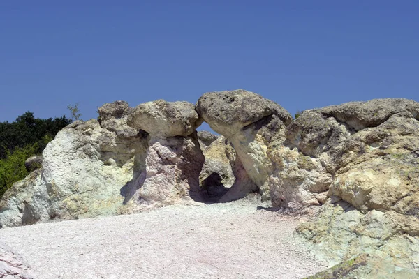 Bulgária Fenômeno Natural Formação Rochas Chamado Mushroom Rocks Aka Stone — Fotografia de Stock