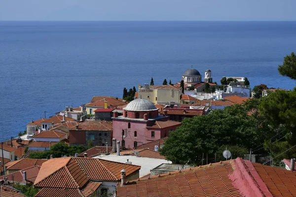 Yunanistan, Kavala, Panagia bölge Halil Bey Camii ve Ortodoks Kilisesi