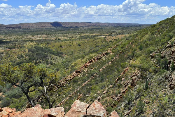 Australia Vista Desde Mirador Serpentine Gorge Parque Nacional West Mcdonnell —  Fotos de Stock