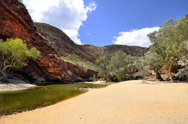 Australia Ormiston Gorge Nel Parco Nazionale West Mcdonnell Range — Foto Stock