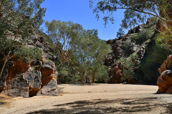 Australia Emily Gap Nel Parco Nazionale East Mcdonnell Range — Foto Stock