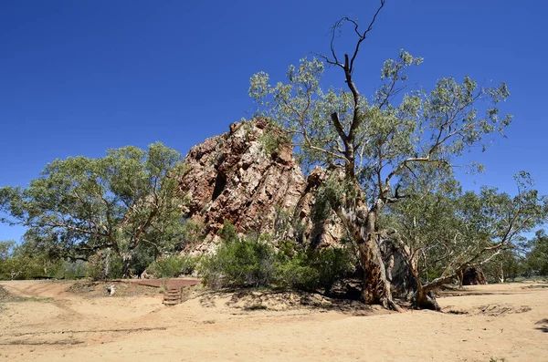 Australie Territoires Nord Ouest Emily Gap Dans Parc National East — Photo