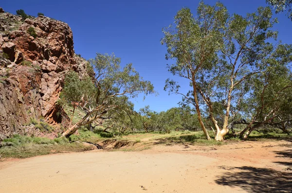 Australië Emily Gap Nationaal Park East Mcdonnell Range — Stockfoto