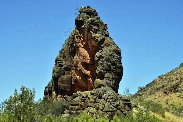 Austrália Corroboree Rock Parque Nacional East Mcdonnell Range Local Sagrado — Fotografia de Stock