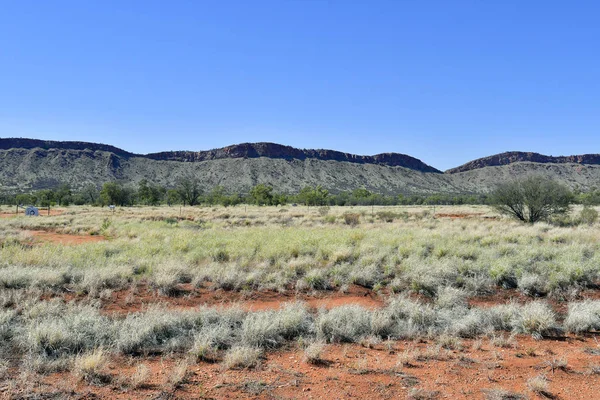 Australia Paisaje Con Hierba Spinifex Gama West Mcdonnell — Foto de Stock