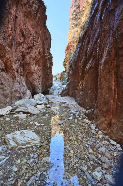 Australia Standley Chasm Parque Nacional Mcdonnell Range — Foto de Stock