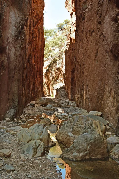 Australia Standley Chasm Parque Nacional Mcdonnell Range — Foto de Stock