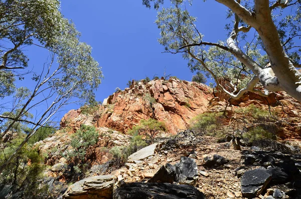 Australia Standley Chasm Nel Parco Nazionale Mcdonnell Range — Foto Stock