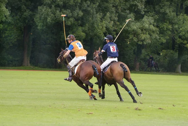 Ebreichsdorf Austria September 10Th 2010 Unidentified Equestrians International Polo Tournament — Stock Photo, Image