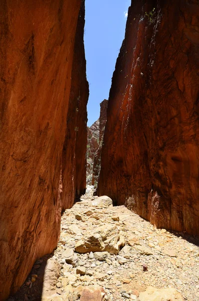 Australia Notable Standley Chasm Mcdonnell Range Parque Nacional —  Fotos de Stock