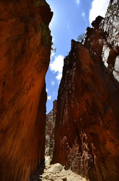 Australia Notable Standley Chasm Mcdonnell Range Parque Nacional — Foto de Stock