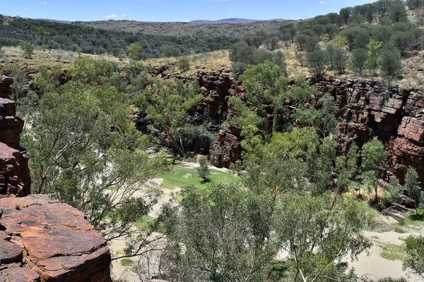 Australia Trephina Gorge East Mcdonnell Range National Park — Stock Photo, Image