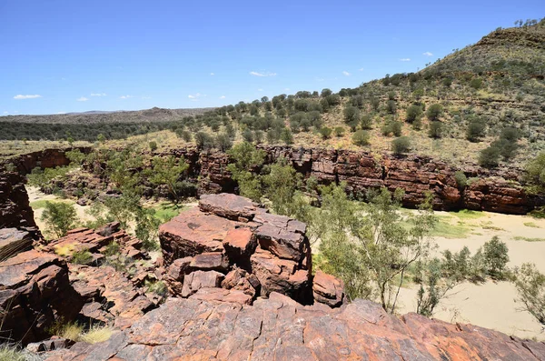 Australia Trephina Gorge East Mcdonnell Range National Park — Stock Photo, Image