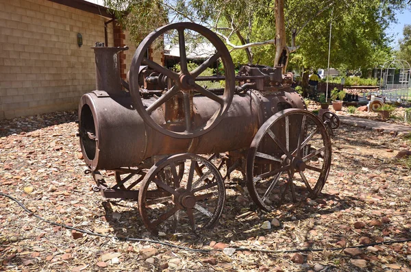 Alice Springs Australia Noviembre 2017 Antiguo Vehículo Vapor Museo Ghan — Foto de Stock