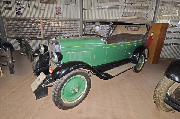 Alice Springs Austrália Novembro 2017 Carros Antigos Museu Ghan Visitante — Fotografia de Stock