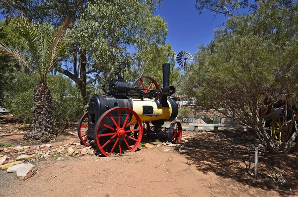 Alice Springs Avustralya Kasım 2017 Vintage Buhar Araca Ghan Müze — Stok fotoğraf