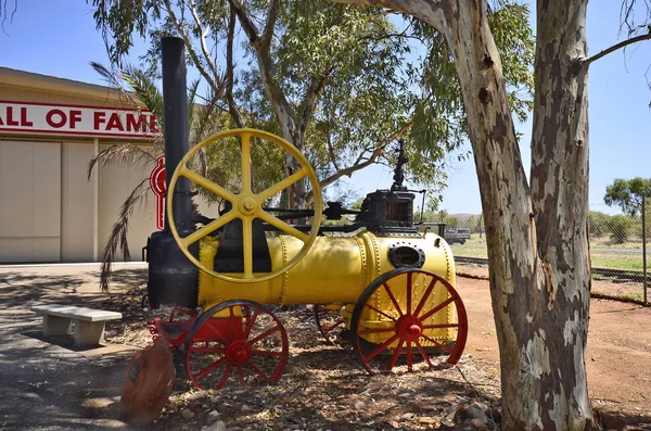 Alice Springs Austrália Novembro 2017 Veículo Vapor Vintage Museu Ghan — Fotografia de Stock