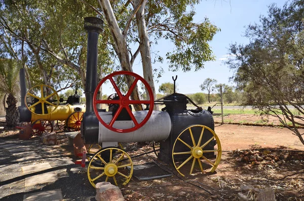 Alice Springs Australia Novembre 2017 Veicolo Vapore Vintage Nel Museo — Foto Stock