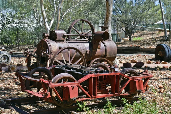 Alice Springs Australia November 2017 Old Tools Equipment Ghan Museum — Stock Photo, Image