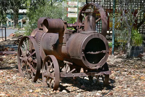 Alice Springs Australia Noviembre 2017 Equipo Vintage Museo Ghan — Foto de Stock