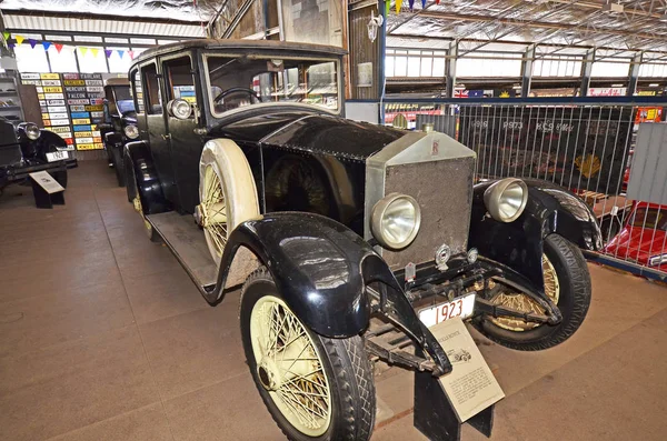 Alice Springs Austrália Novembro 2017 Carros Antigos Museu Ghan Rolls — Fotografia de Stock