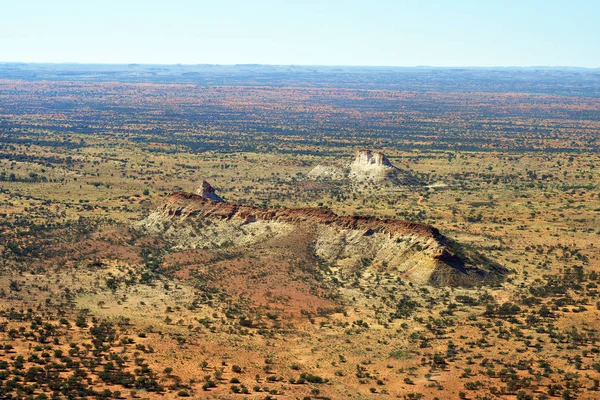 Australia Vista Aérea Sobre Paisaje Del Interior Reserva Histórica Del —  Fotos de Stock