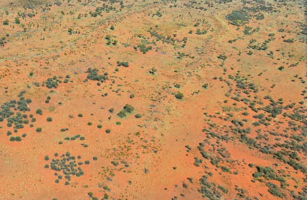 Austrálie Letecký Pohled Komory Pilíř Památkovou Rezervací Krajiny Simpson Desert — Stock fotografie