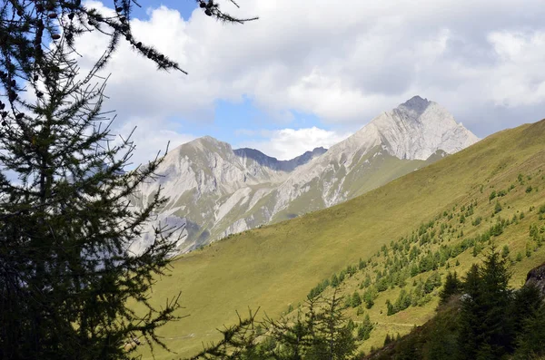 Αυστρία Τιρόλ Τοπίο Στο Εθνικό Πάρκο Hohe Tauern Ανατολή Τιρόλο — Φωτογραφία Αρχείου