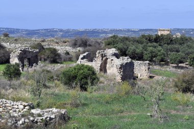 Yunanistan, antik Minos kalıntıları Aptera