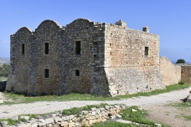 Yunanistan, antik Minos kalıntıları Aptera