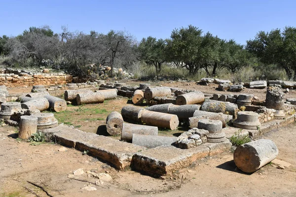 Греция Древние Минойские Руины Аптера — стоковое фото