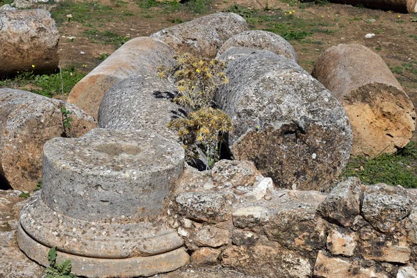 Řecko Kréta Starověké Minojské Ruiny Aptera — Stock fotografie