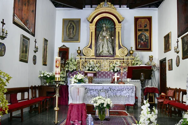 España Islas Canarias Tenerife Dentro Capilla Pública San Amaro Paz — Foto de Stock