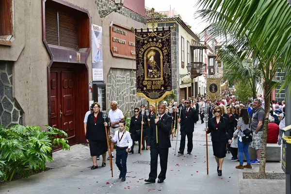 Tenerife Islas Canarias España Abril 2018 Personas Identificadas Por Tradicional —  Fotos de Stock