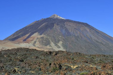 İspanya, Kanarya Adaları, Tenerife, teleferik Teide tepeye ile Teide Milli park 
