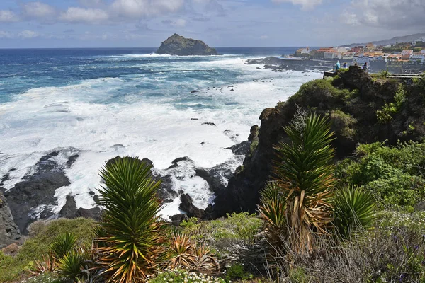 Tenerife Ilhas Canárias Espanha Abril 2018 Pessoas Não Identificadas Ponto — Fotografia de Stock