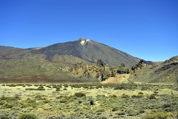 스페인 카나리아 테네리페 피크의 Teide 공원에서 불명된 사람들 — 스톡 사진