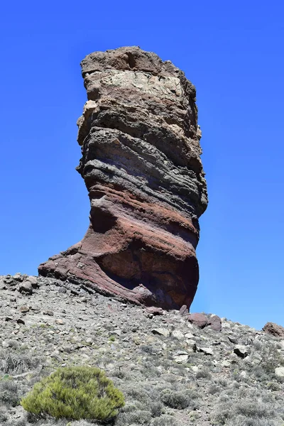 Spanien Kanarische Inseln Teneriffa Felsformation Los Roques Garcia Mit Roque — Stockfoto