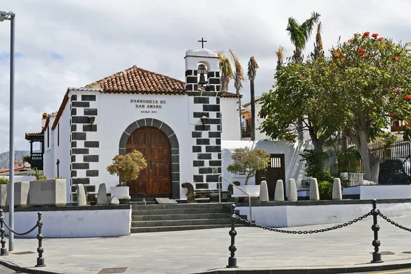 Tenerife Canary Islands Spain April 2018 Parish San Amaro Puerto — Stock Photo, Image