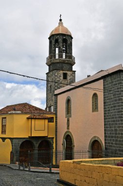 İspanya, Kanarya Adaları, Tenerife, dağ köyü La Orotava kilisede Santo Domingo