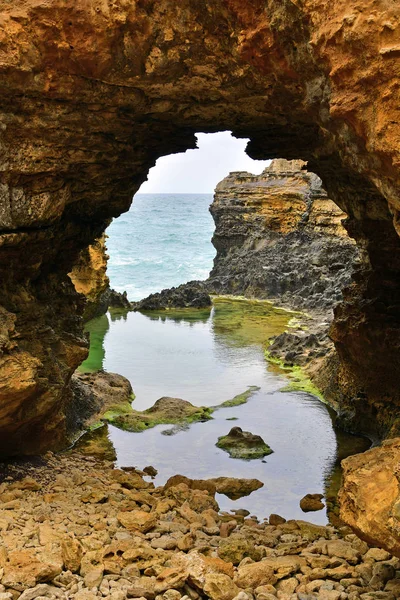Australia Vic Arco Naturale Chiamato Grotto Port Campbell Parco Nazionale — Foto Stock