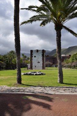 İspanya, Kanarya Adaları, La Gomera, sayıları kule aka la Torre del Conde, 15 yüzyıldan Simgesel Yapı