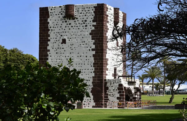 İspanya, Kanarya Adaları, La Gomera, sayıları kule aka la Torre del Conde, anıt 15. yüzyıldan itibaren
