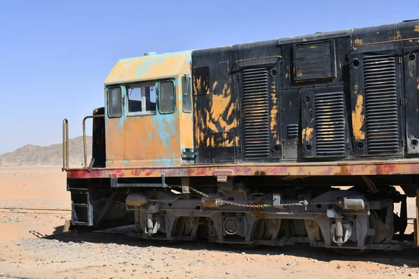 Jordanien, järnväg — Stockfoto