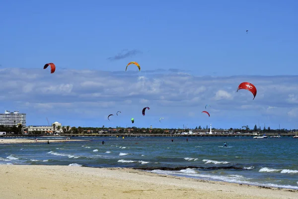 St. Kilda, Melbourne, Victoria, Australië — Stockfoto