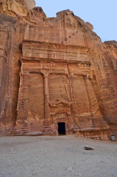 Antika Petra i Jordanien, Mellanöstern, — Stockfoto