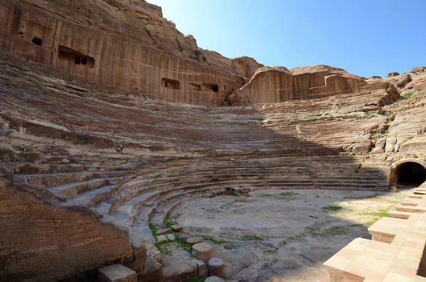 Jordânia, Médio Oriente, Petra Antiga — Fotografia de Stock